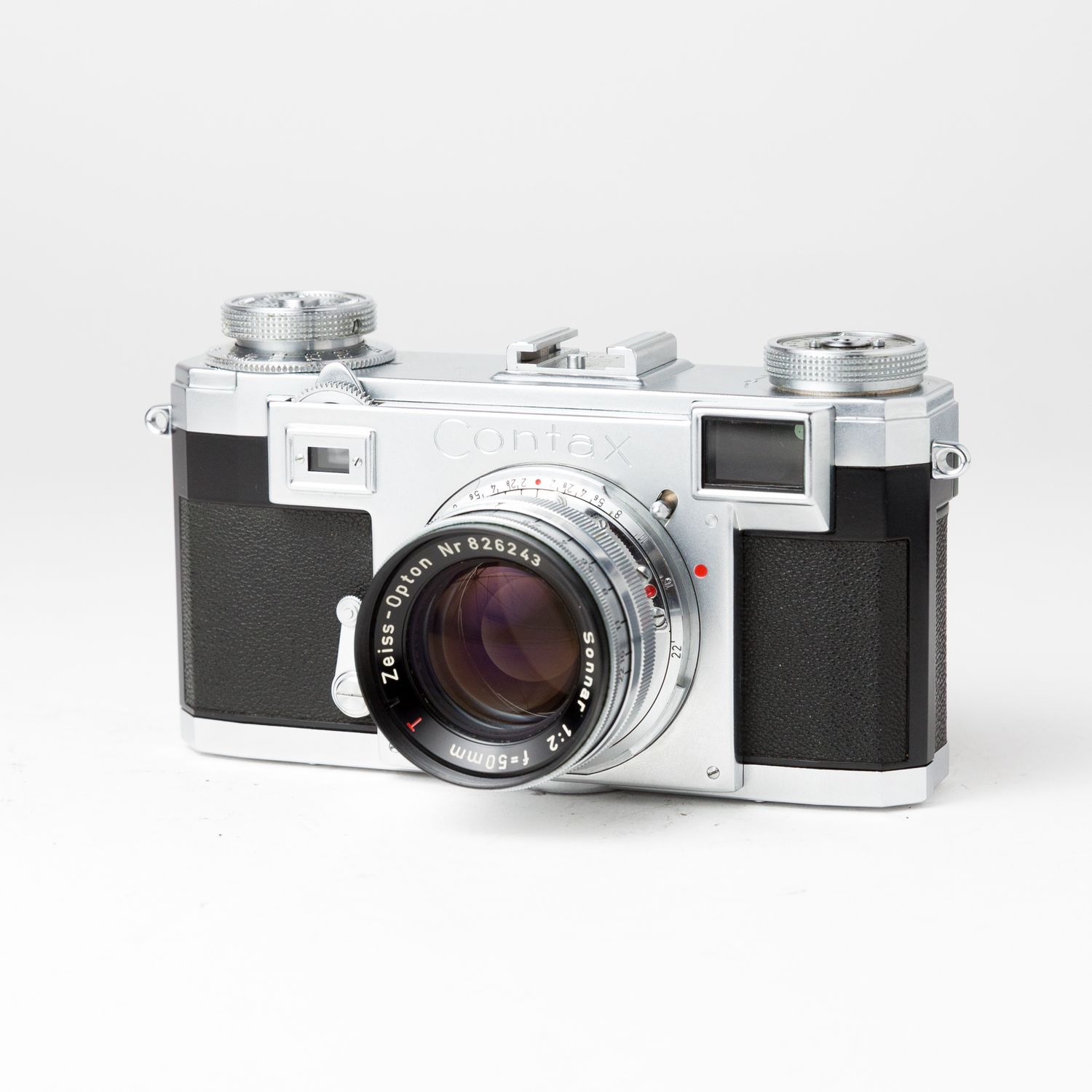 Contax IIa w/ Zeiss-Opton 50mm f/2 lens