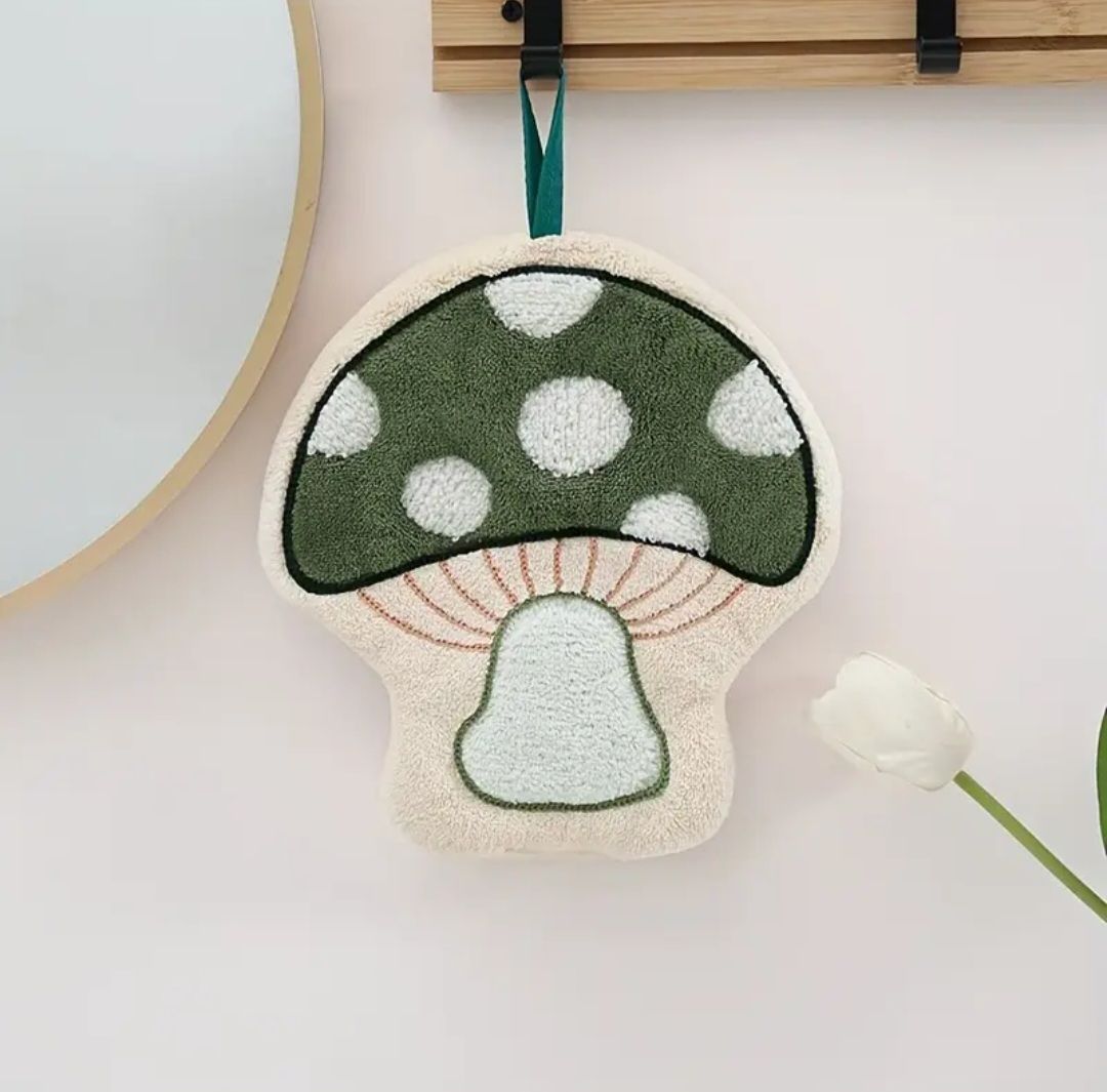 Mushroom Towel - Green