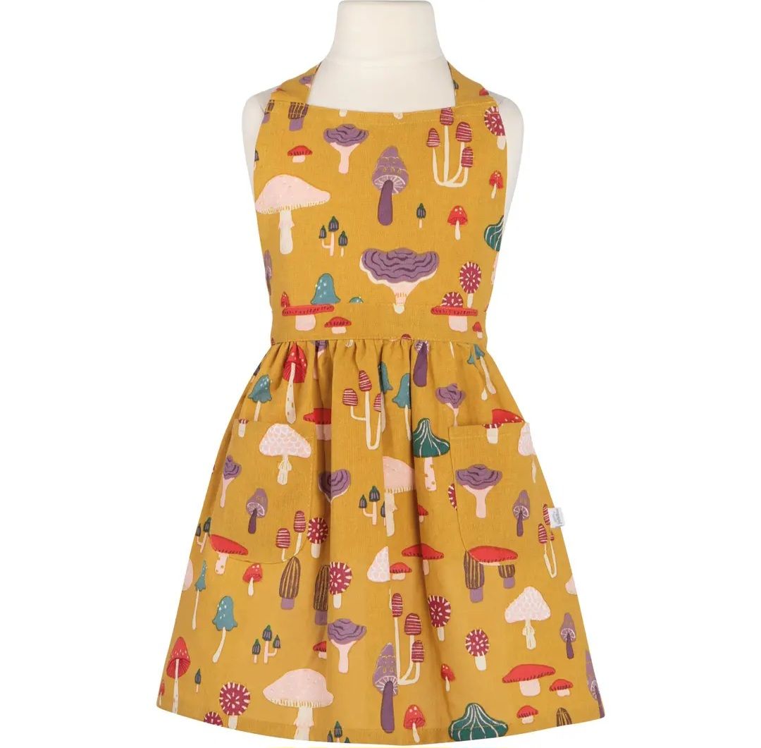 Mushroom Gem Apron Kids