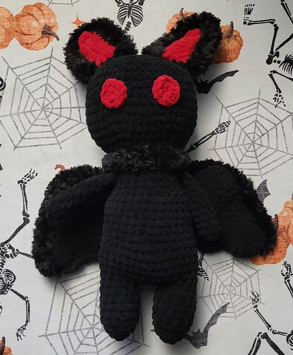 Mothman Crochet Stuffed Animal