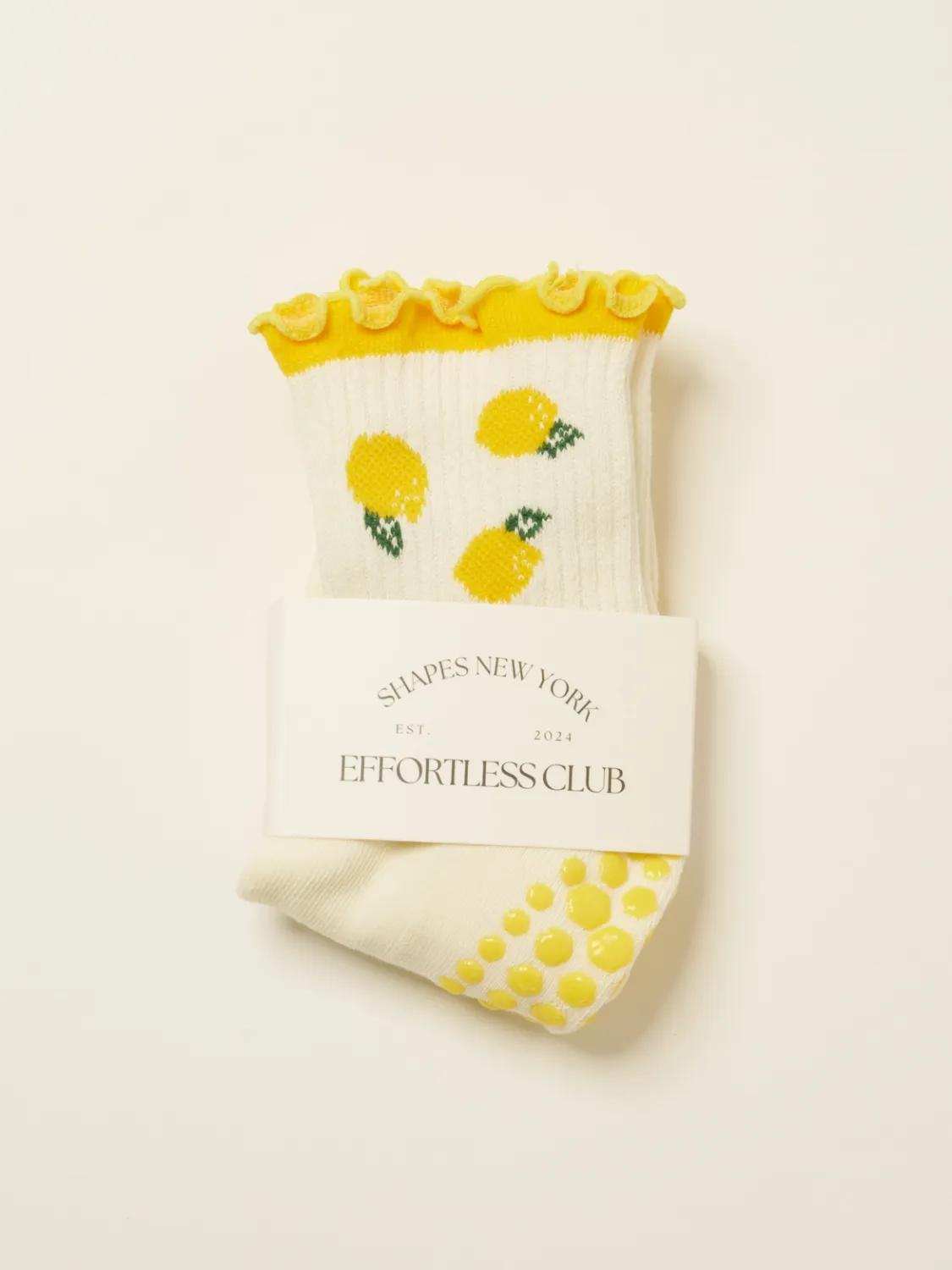 Pilates Lemon Socks