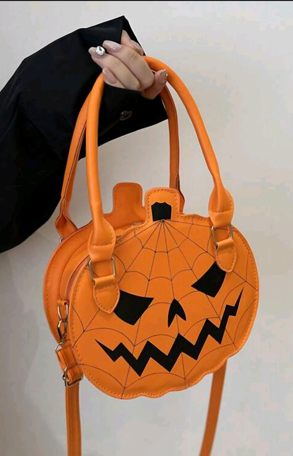 Orange Pumpkin Purse