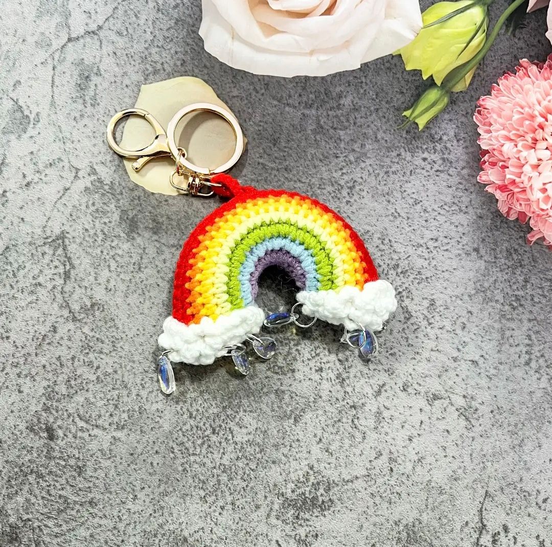 Rainbow Keychain