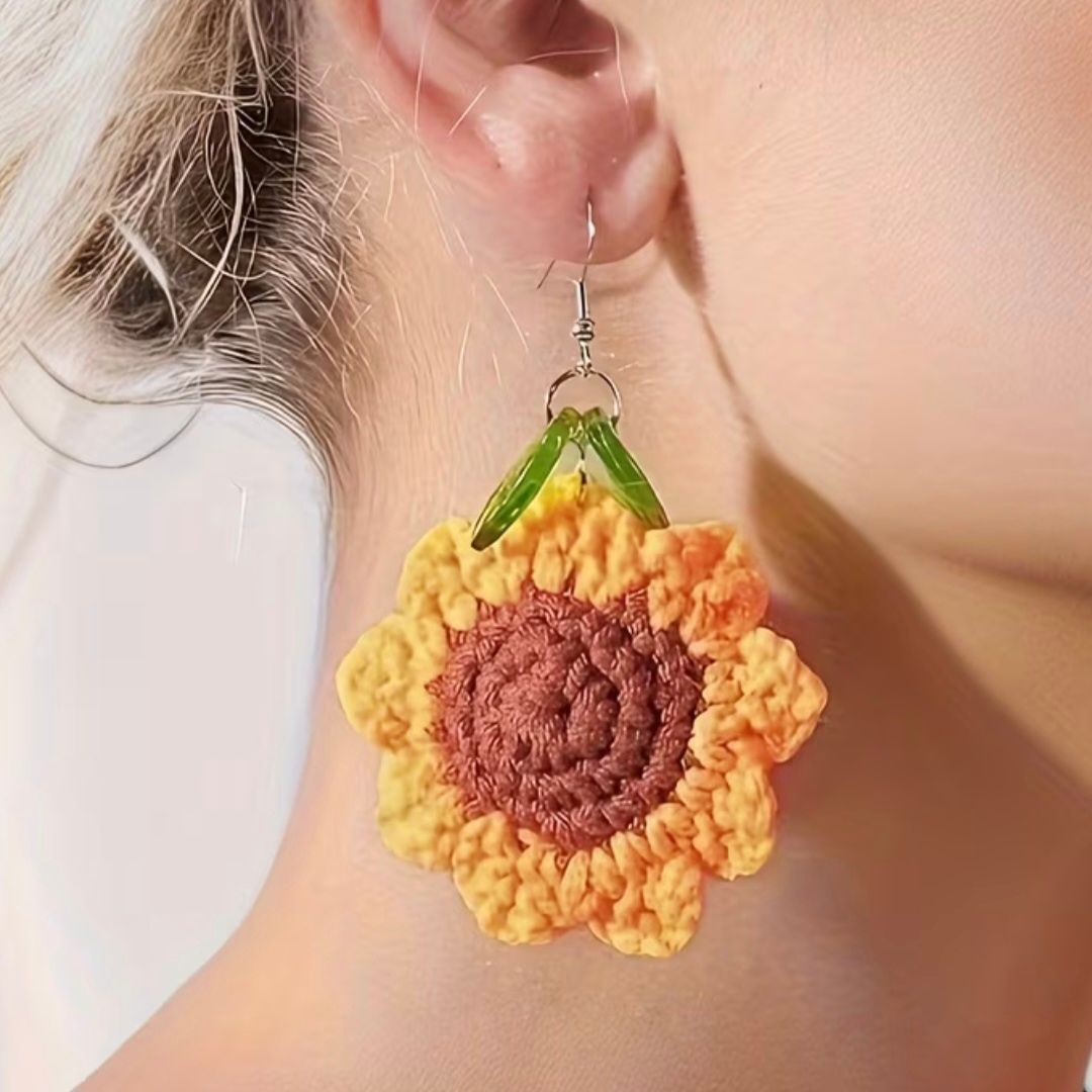 Sunflower Earrings