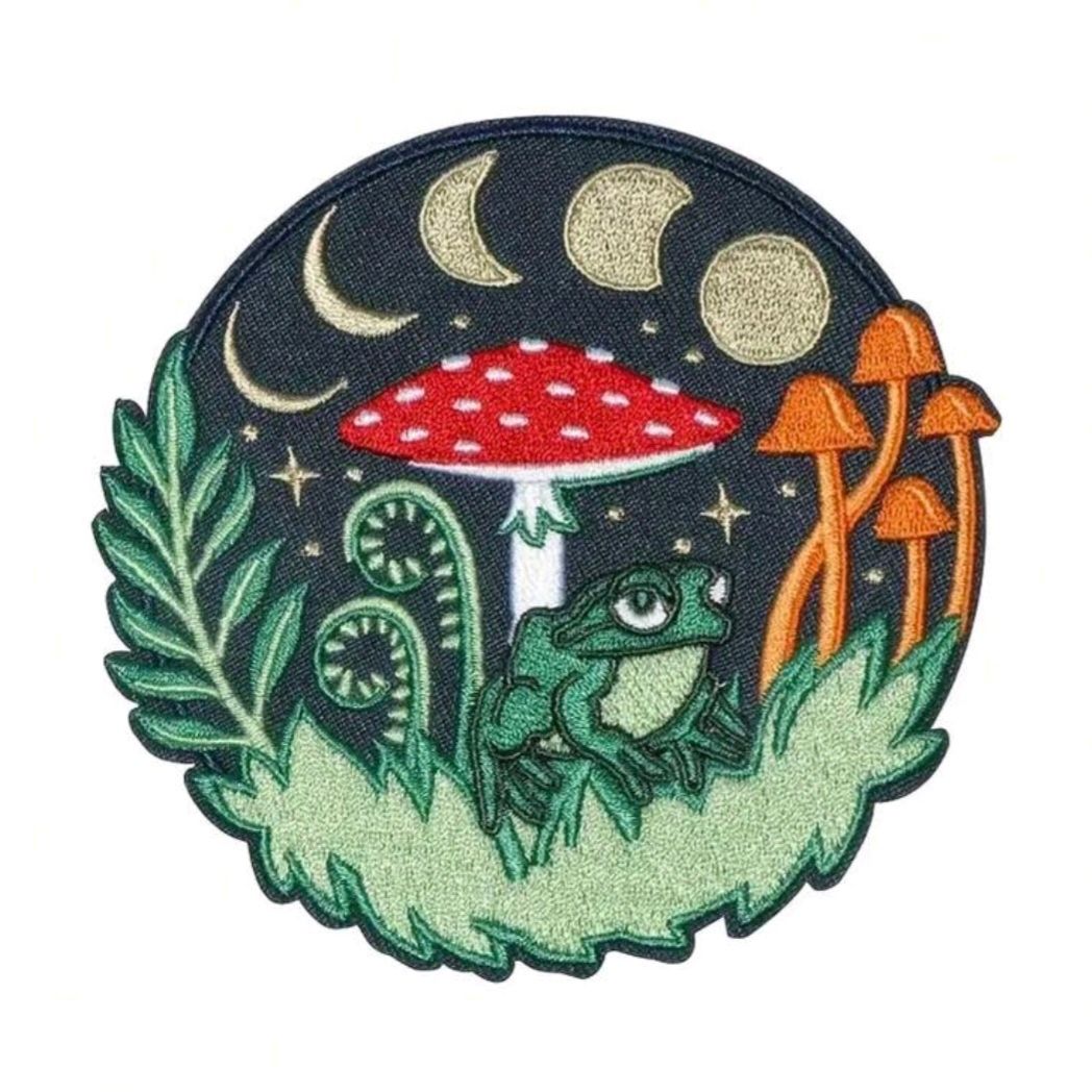 Mushroom Night Large Patch
