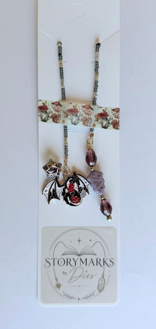 Storymark 52: Handmade Dragon Bookmark