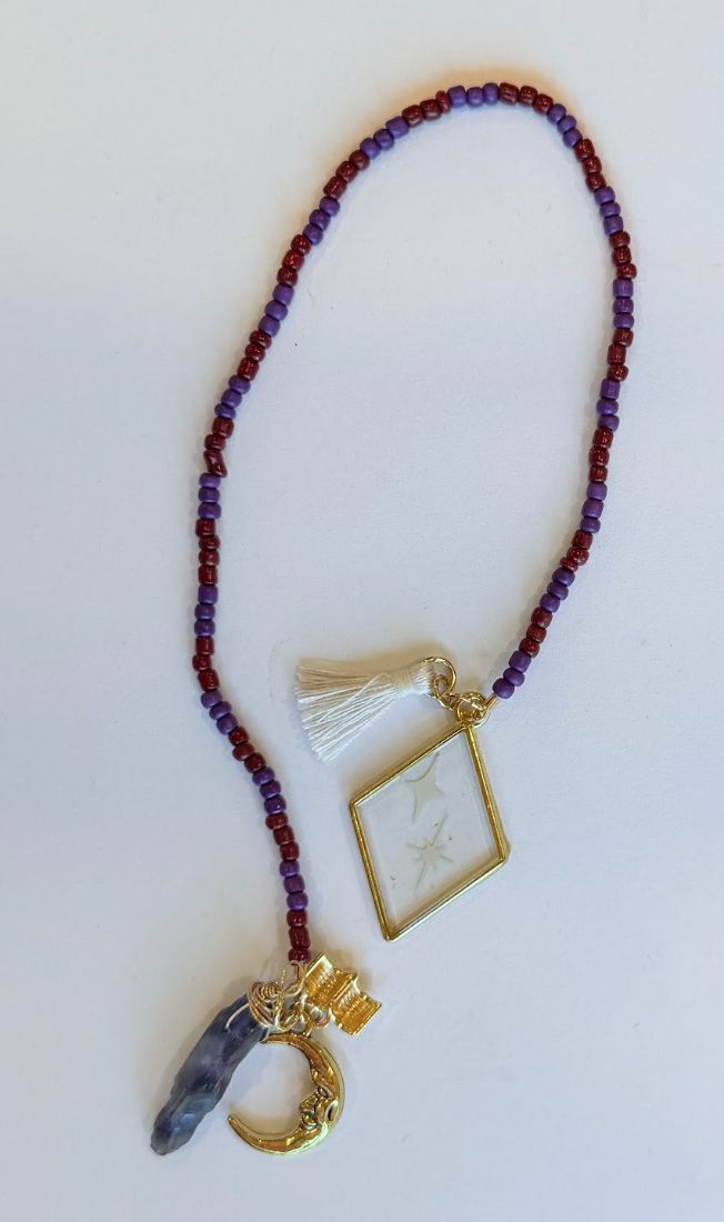 Storymark 66: Crystal Moon Handmade Bookmark