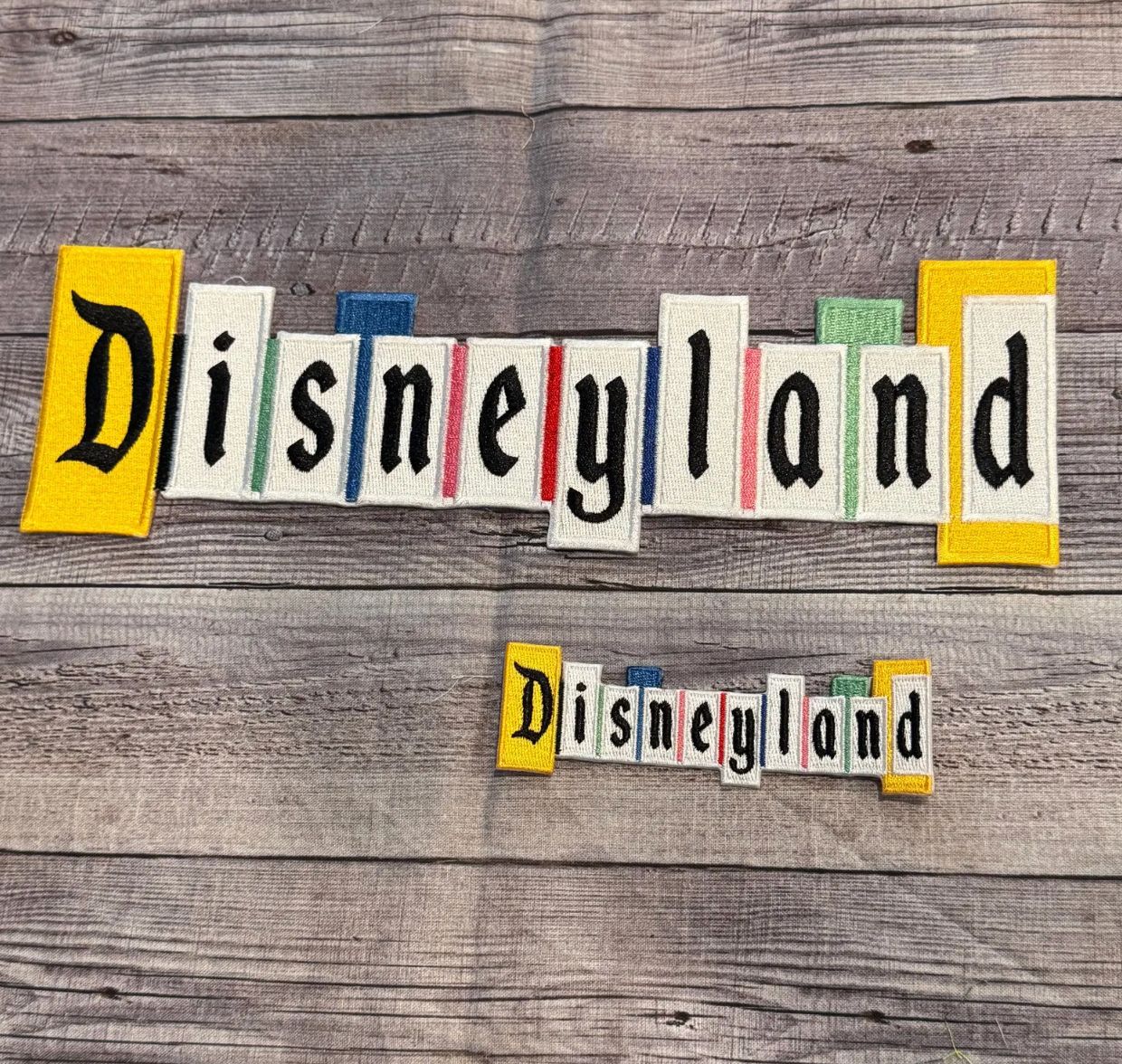 Disneyland Marquee JUMBO Iron-on Patch
