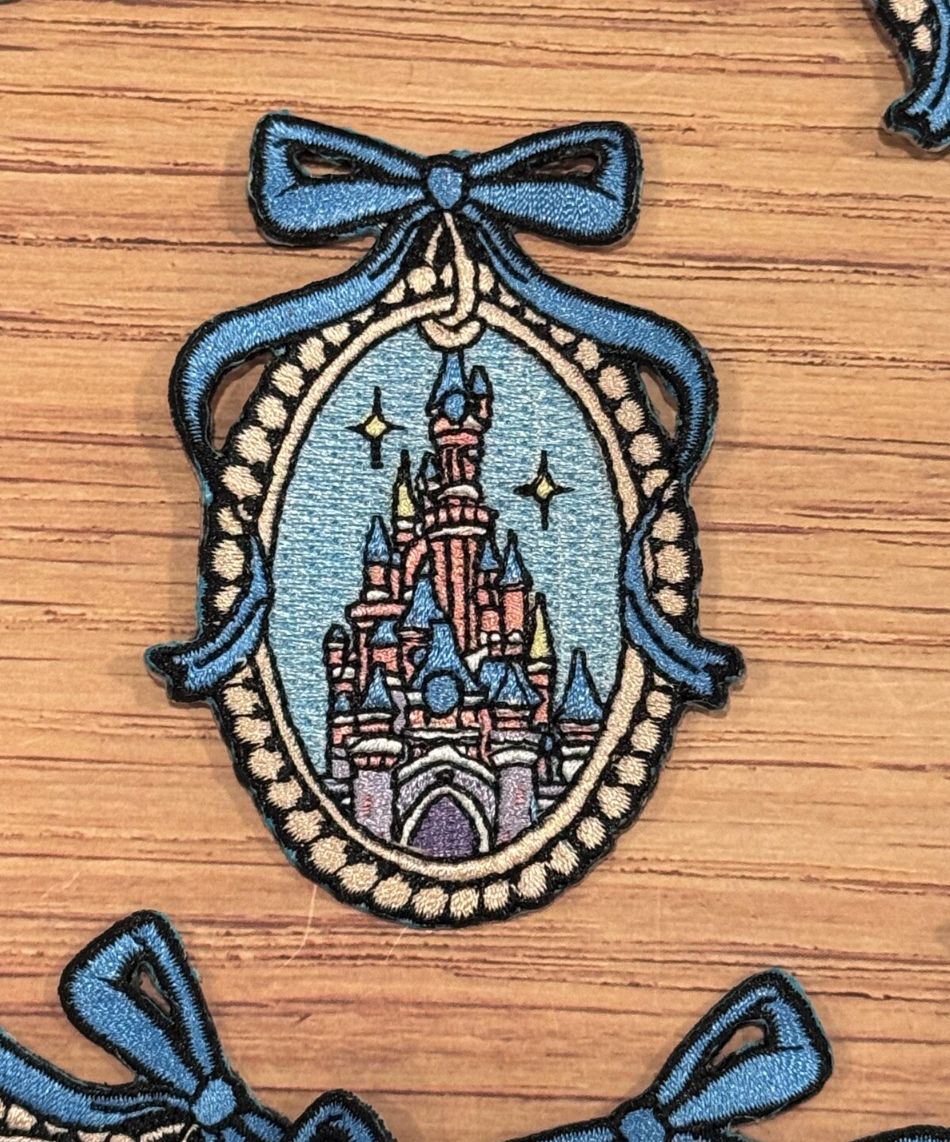 Castle Locket Iron-on Patch