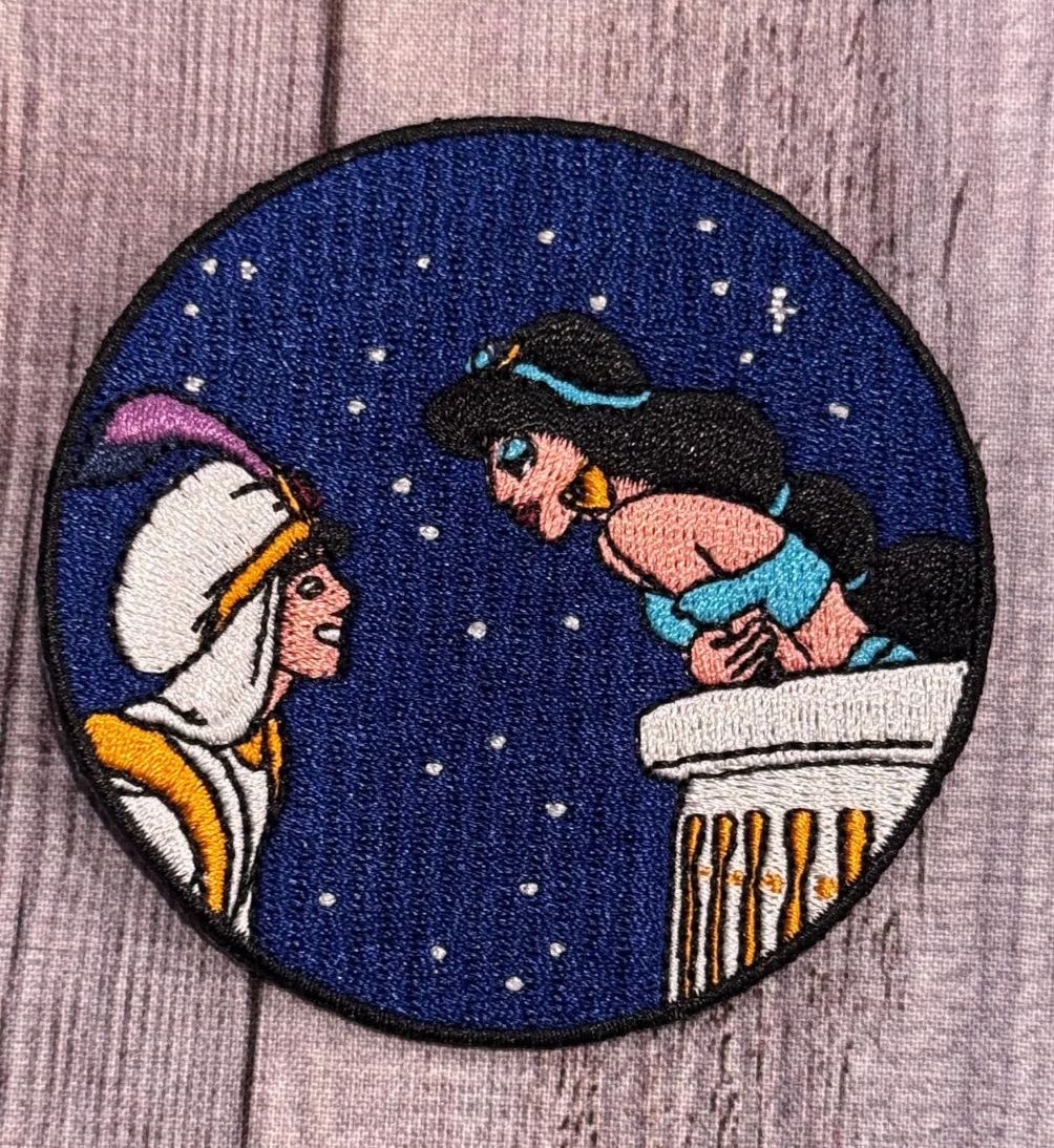 Jasmine &amp; Aladdin Patch