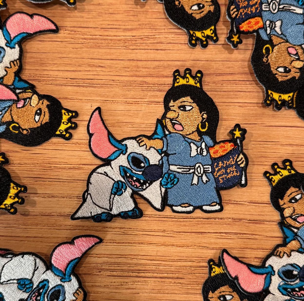 Lilo &amp; Stitch Halloween Iron-on Patch