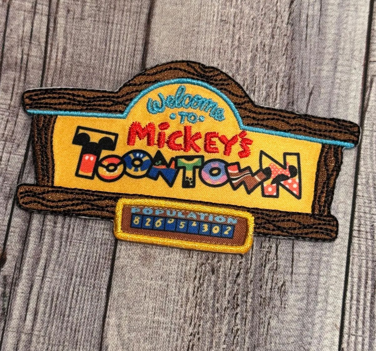 Toontown Iron-on Patch