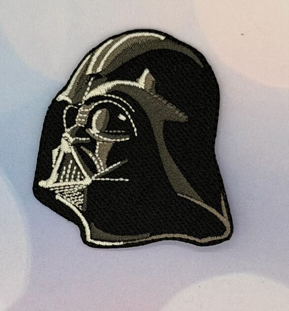 Vader Helmet Iron-on Patch