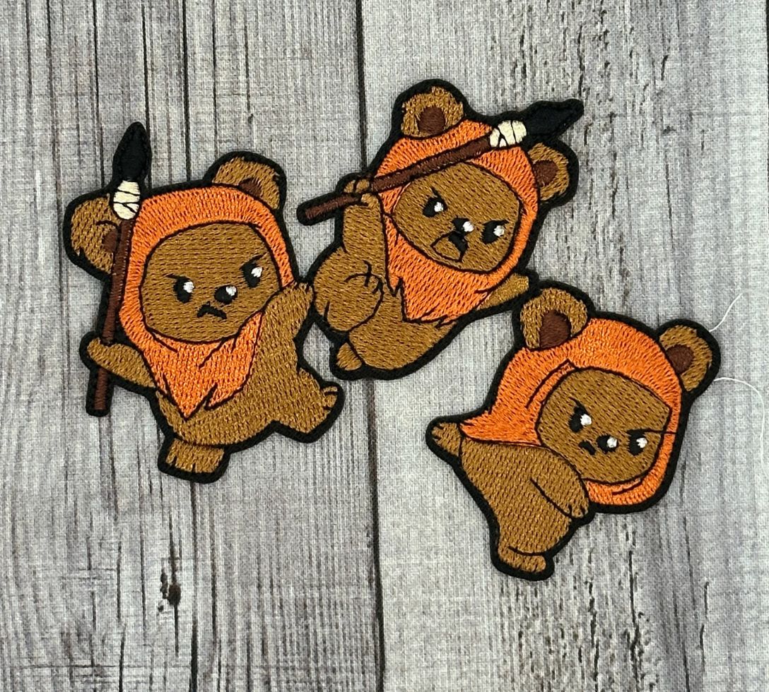 Ewoks  Iron-on Patch
