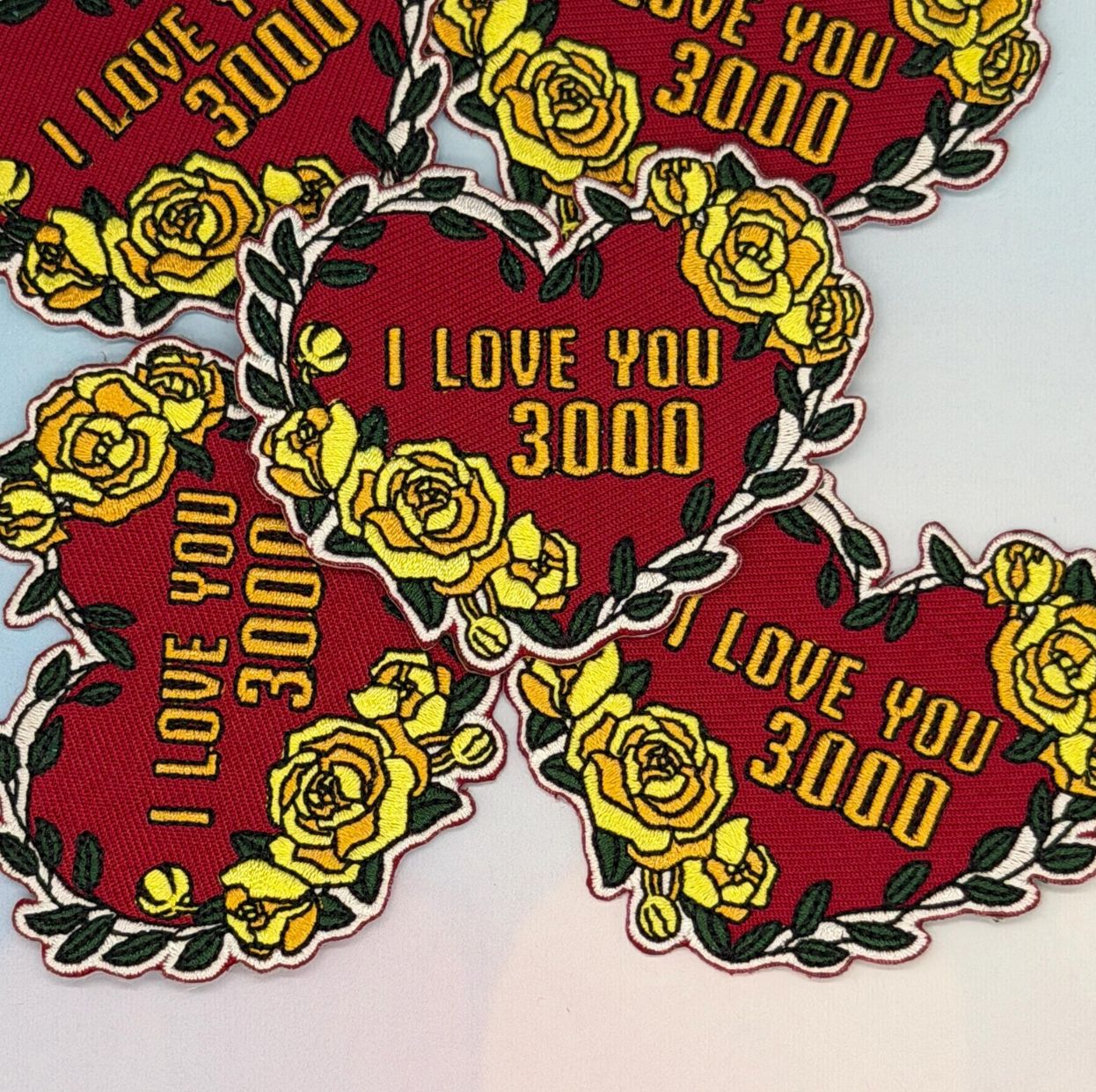 I Love You 3000 Iron-On Patch