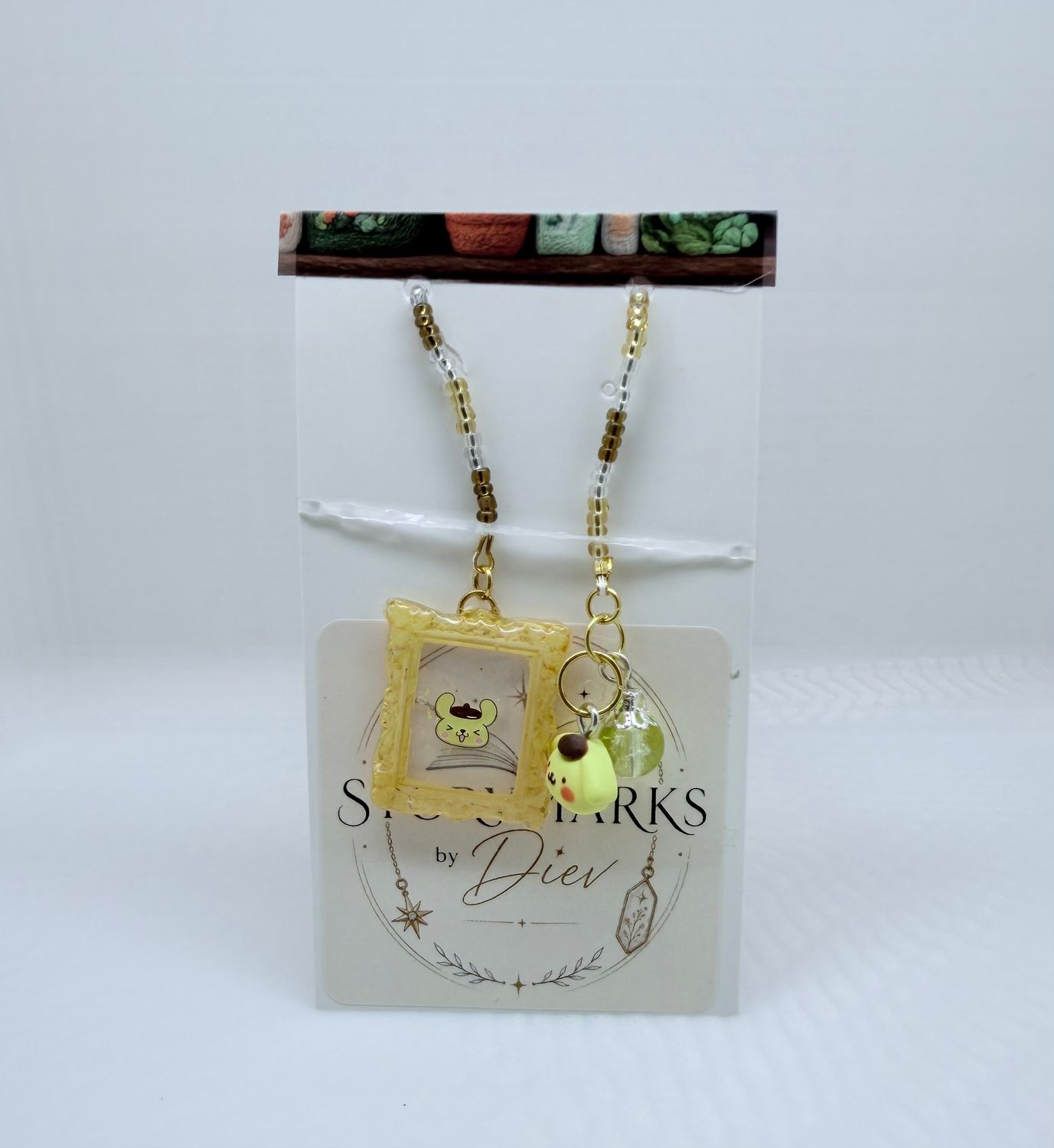 Storymark 80: Pompompurin Handmade Bookmark