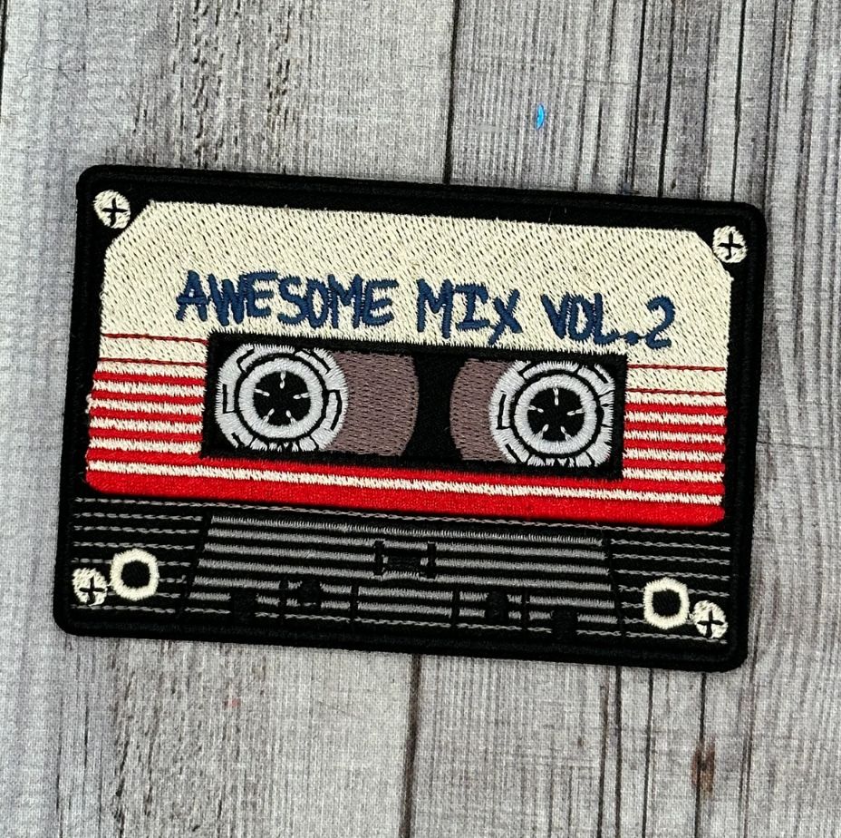 Awesome Mix Iron-on Patch