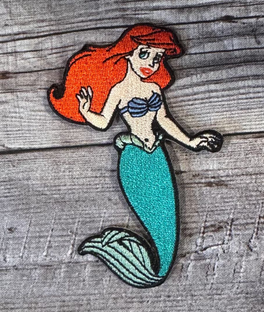 Ariel Tail Iron-on Patch