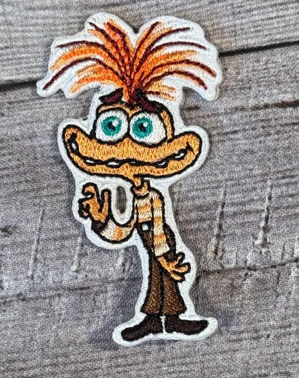 Anxiety Iron-on Patch