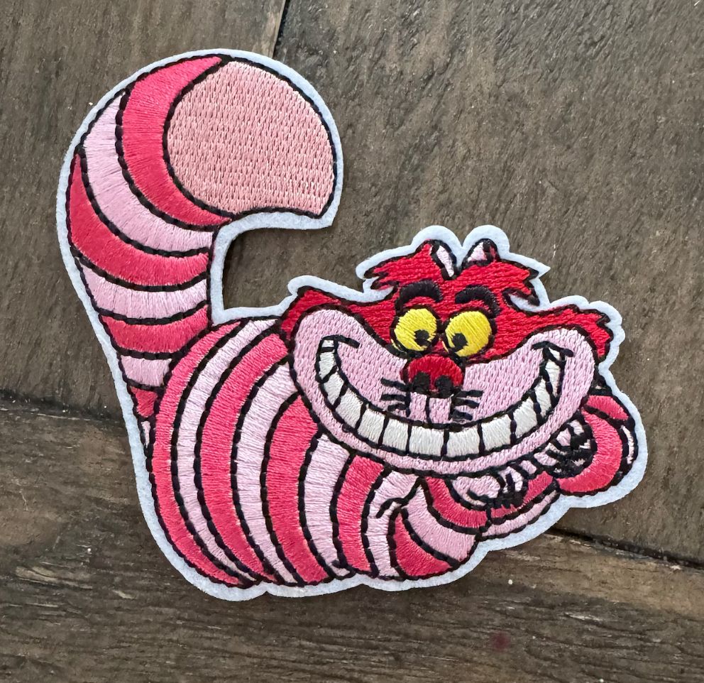 Cheshire Cat Iron-on Patch