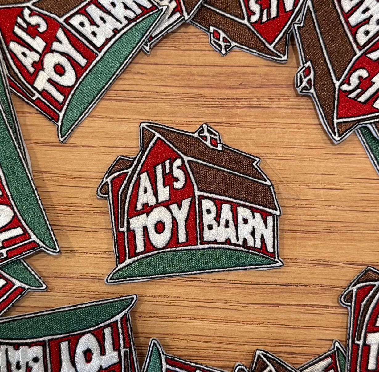 Al's Toy Barn Iron-on Patch