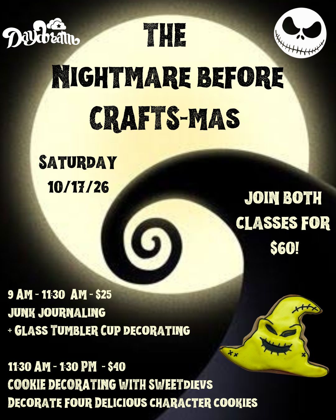 10/17: Nightmare Before CRAFTS-mas!