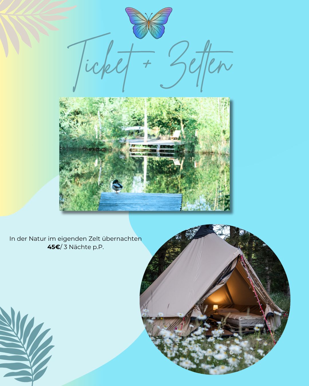 Hula Harmony Retreat 2026 mit Unterkunft Zelten | Hula Hoop &amp; Yoga Retreat