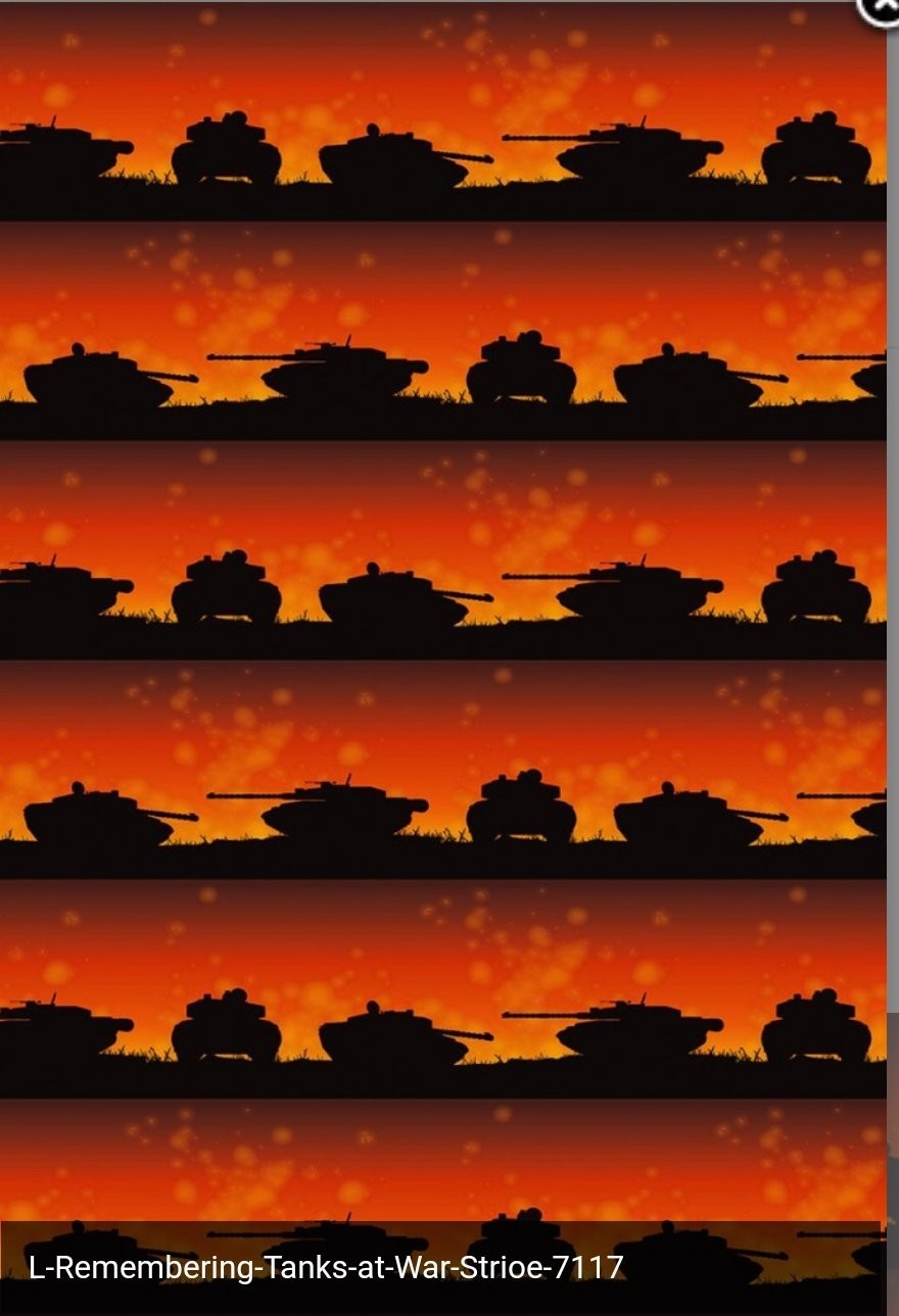 Remembering Stripe Tanks at War