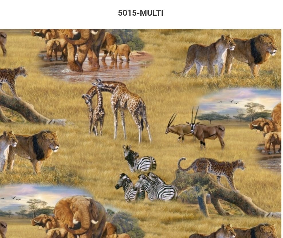 ES5105 - Multi African Animals