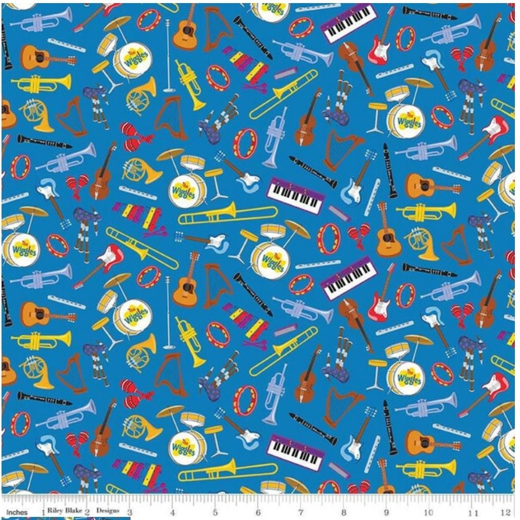 Wiggles Instruments Blue
