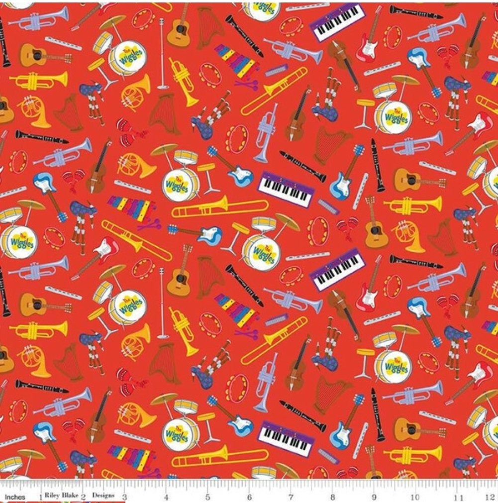 Wiggles Instruments Red
