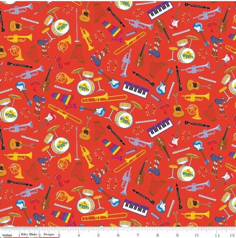 Wiggles Instruments Red