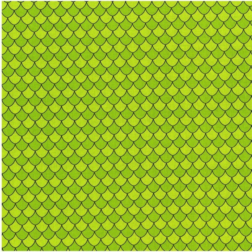 Dino Daze - Scales Lime Green