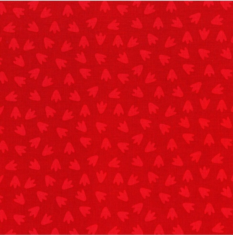 Dino Daze - Footprints Red