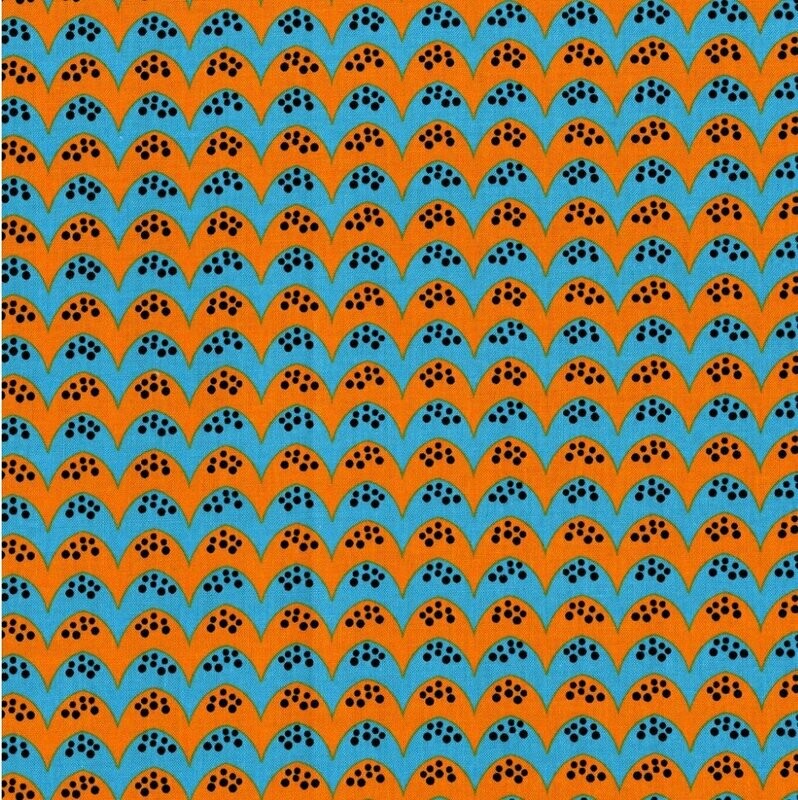 Dino Daze - Bumps Teal and Orange