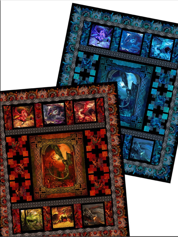 DRAGONS Quilt Pattern