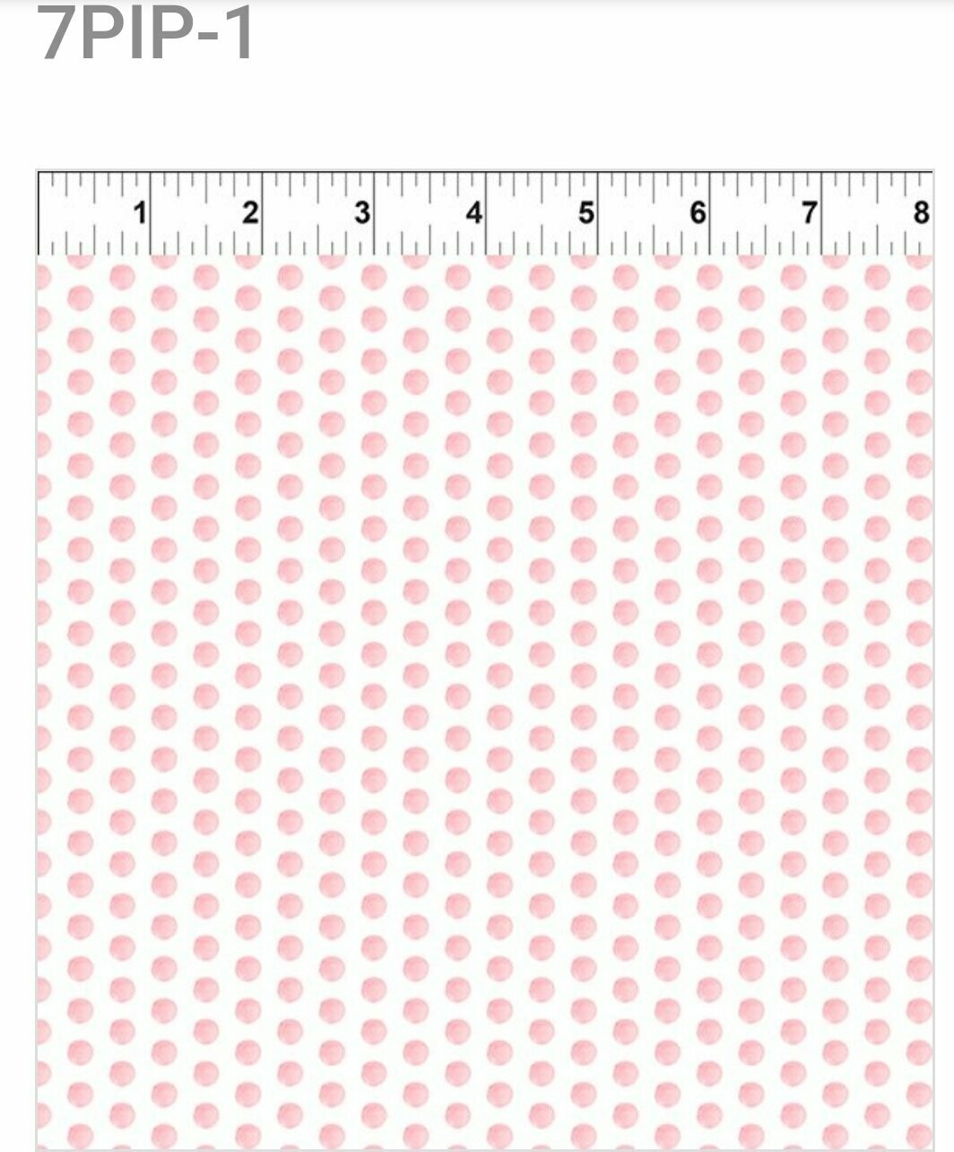 Pretty in Pink Pink Dot on White