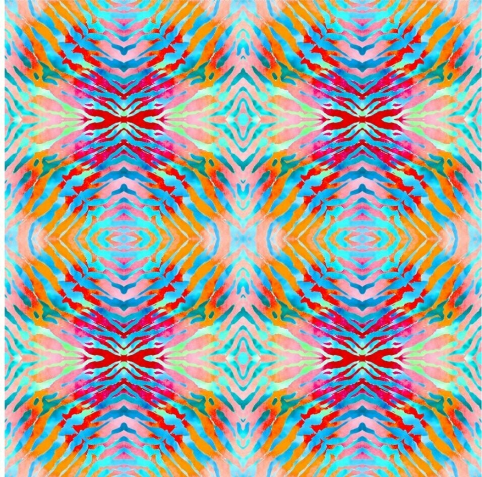 Safari Geo Print Light