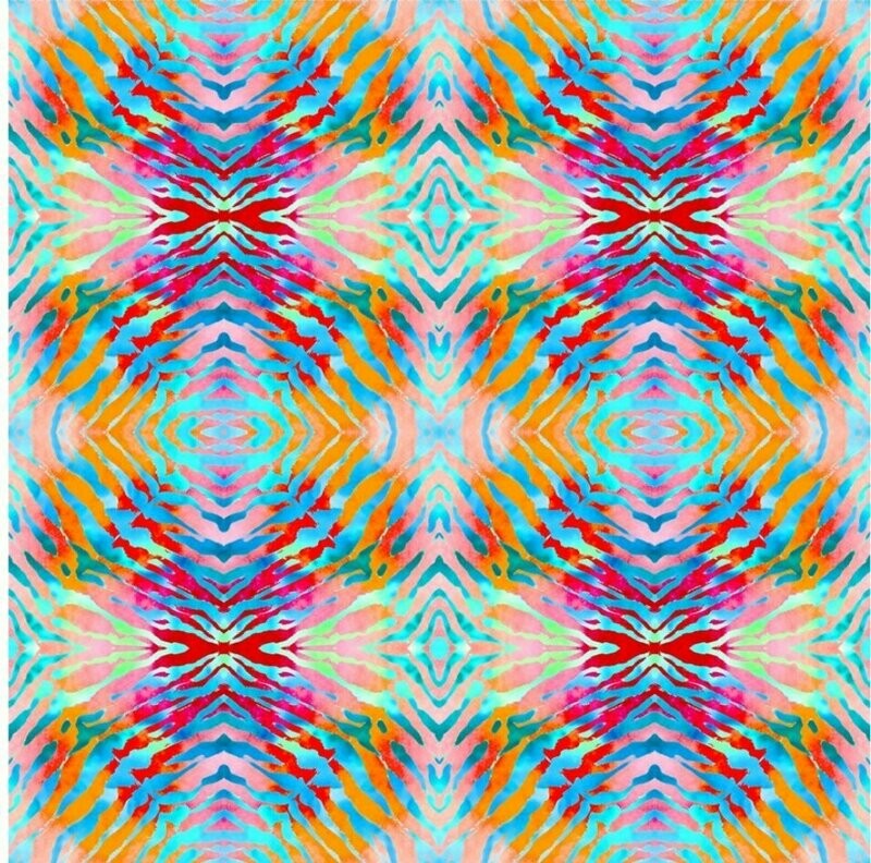 Safari Geo Print Light