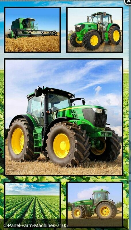 Farm Machines Collage Panel - on Special 30% OFF