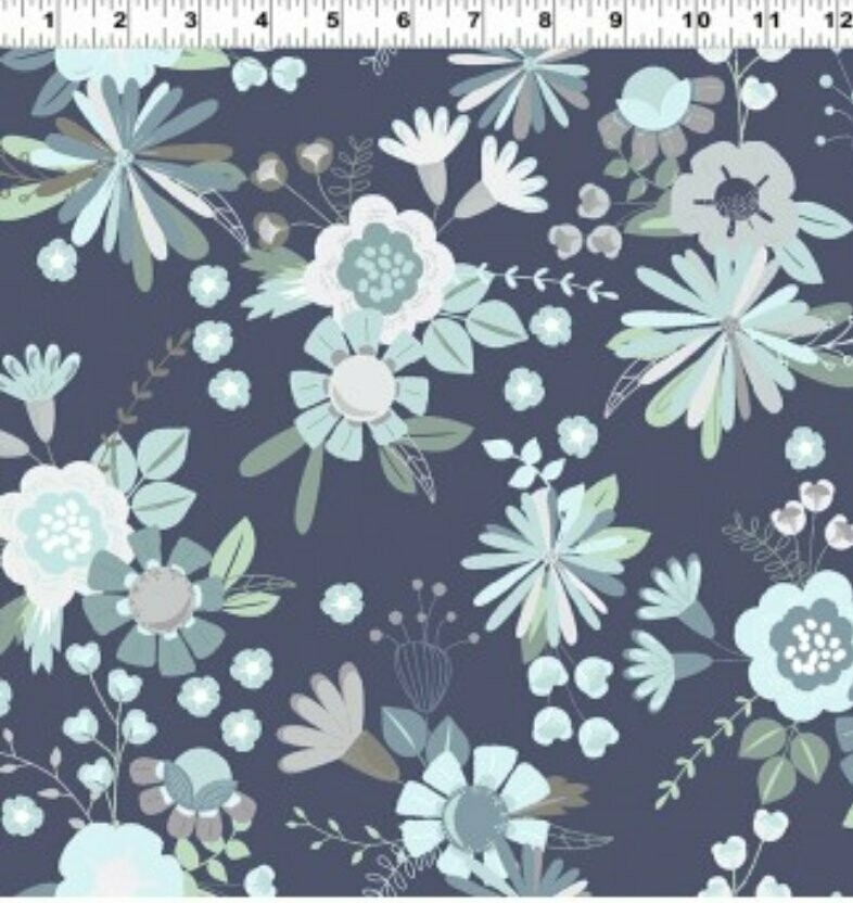 Secret Garden Large Floral Dark