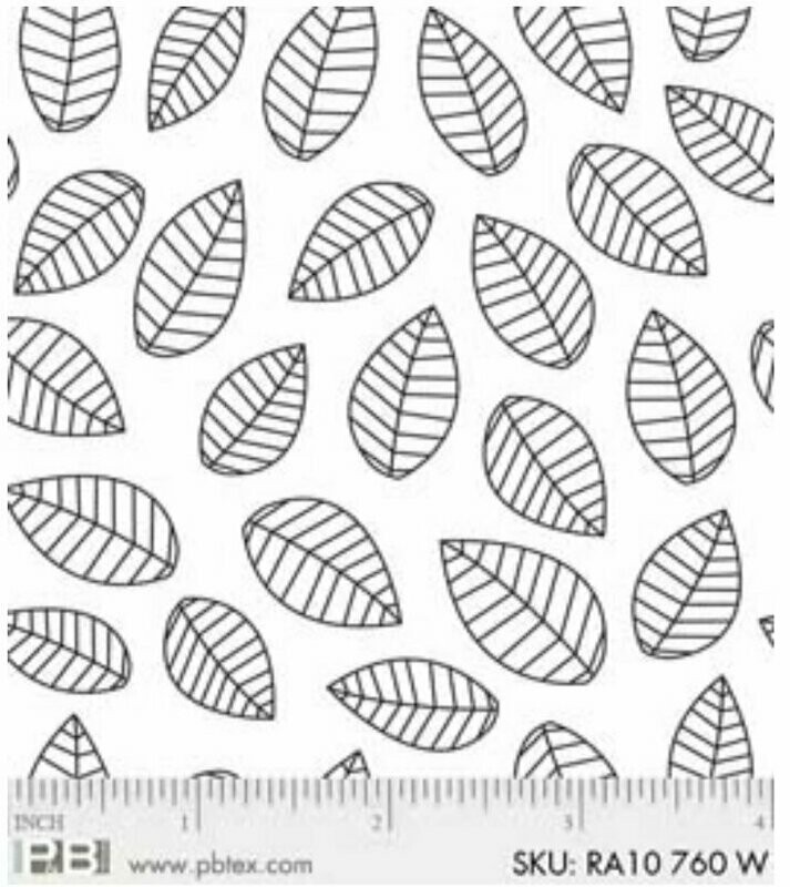 White on White  - Leaves