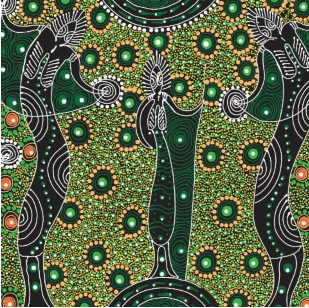 Dancing Spirit Green