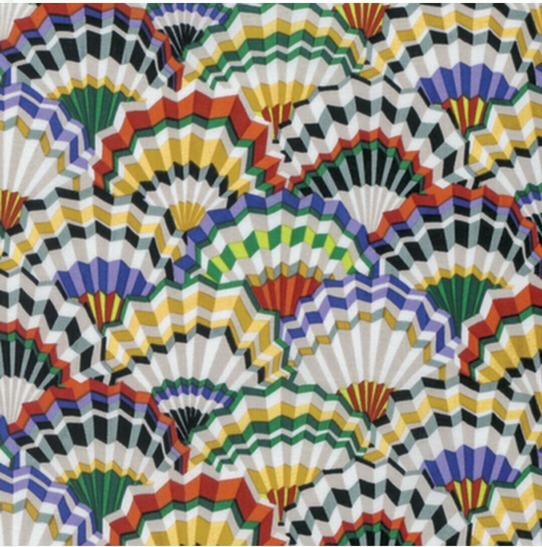 Kaffe Collective Paper Fans Contrast