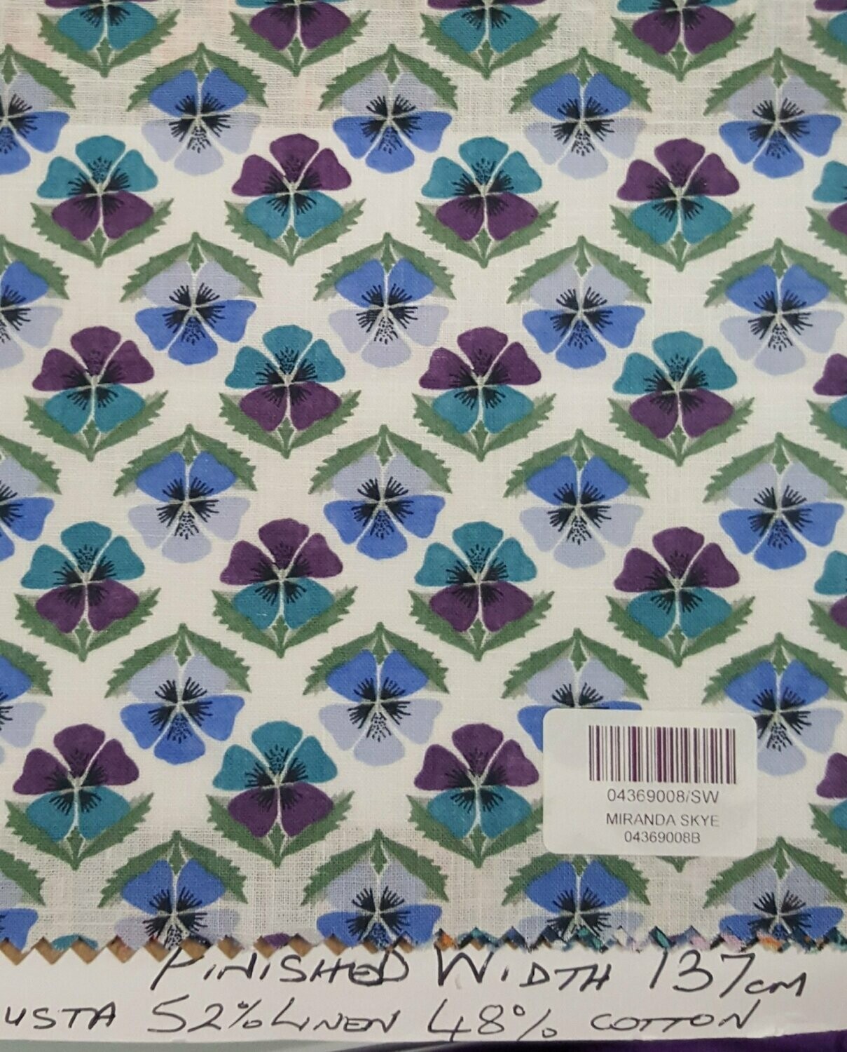 Liberty Augusta Linen/Cotton Miranda Skye 04369008B