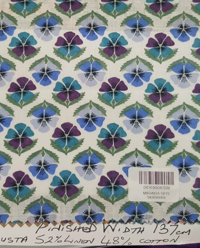 Liberty Augusta Linen/Cotton Miranda Skye 04369008B
