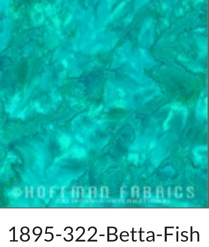 Hoffman Batik 1895 - 322 Betta Fish