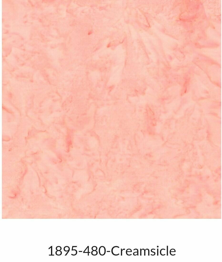 Hoffman Batik 1895 - 480 Creamsicle