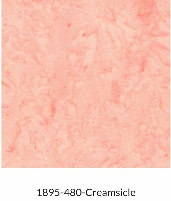 Hoffman Batik 1895 - 480 Creamsicle