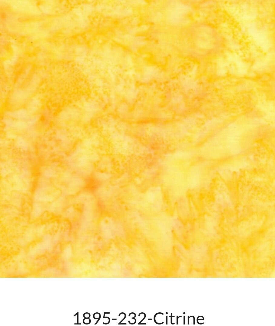 Hoffman Batik 1895 - 232 Citrine